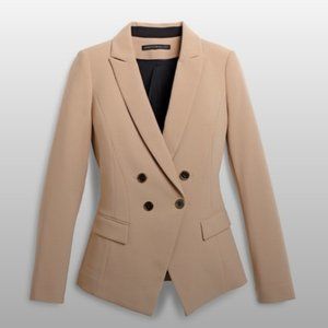 White House Black Market Sand Blazer 6